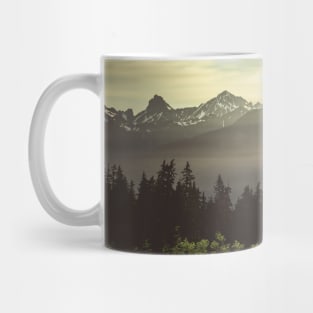 Morning Light in the Cascades Mug